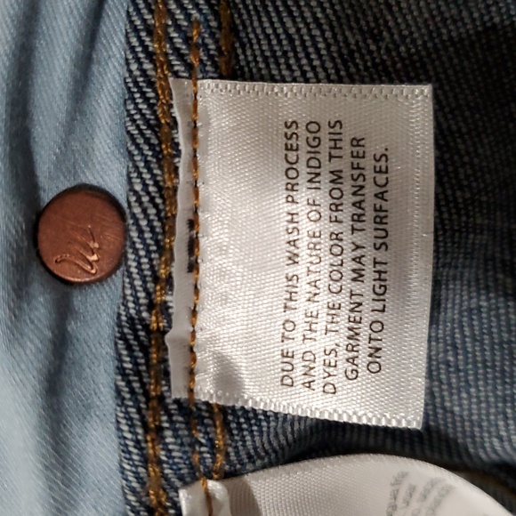 Madewell curvy high-rise skinny jeans 31 dark wash denim stretch women sexy hot - Picture 9 of 16